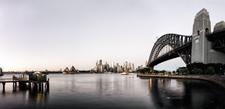 SH124 Dawn, City of Sydney with Opera House & Harbour Bridge